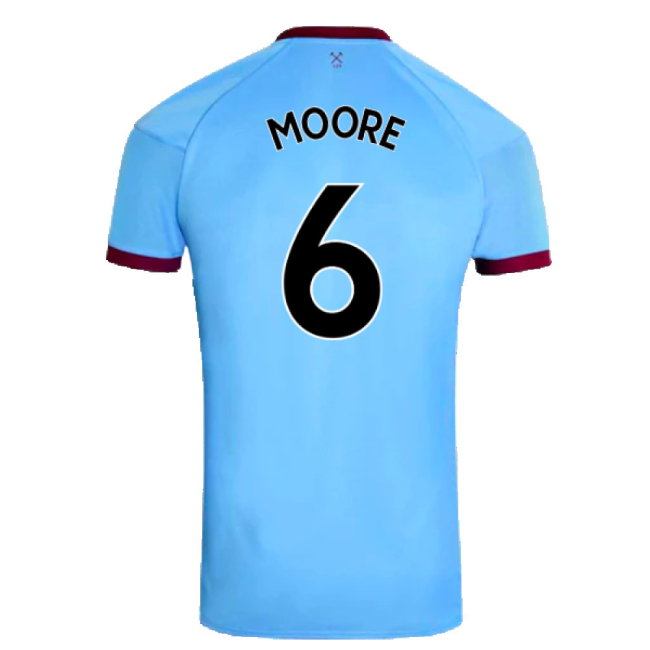 West Ham United 2020-21 Away Shirt (M) (Mint) (MOORE 6)