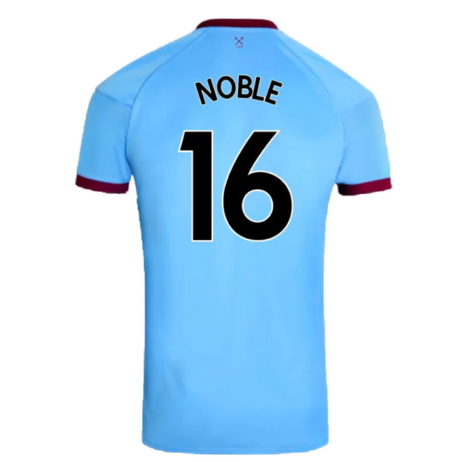 West Ham United 2020-21 Away Shirt (M) (Mint) (NOBLE 16)