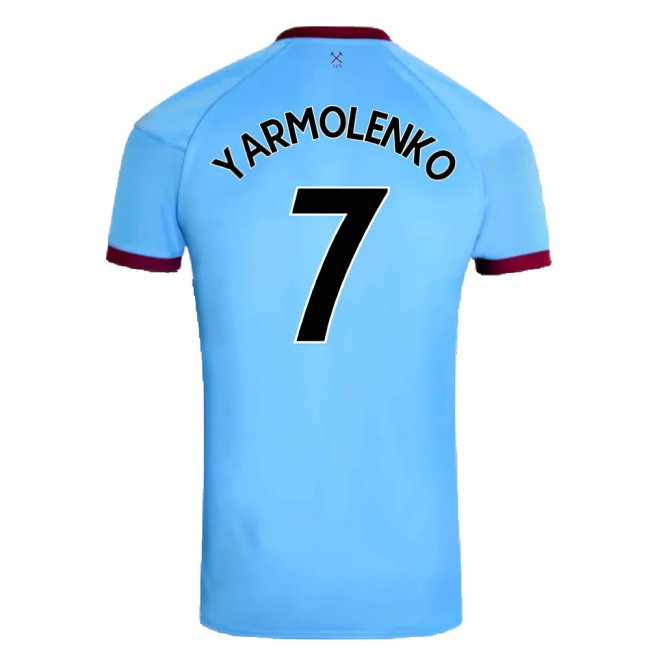 West Ham United 2020-21 Away Shirt (M) (Excellent) (YARMOLENKO 7)