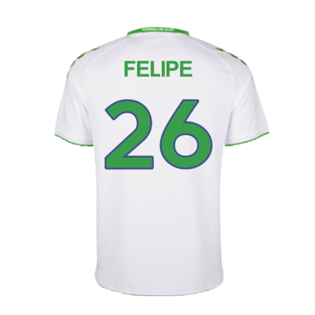 Wolfsburg 2015-16 Home Shirt ((Very Good) XXL) (Felipe 26)