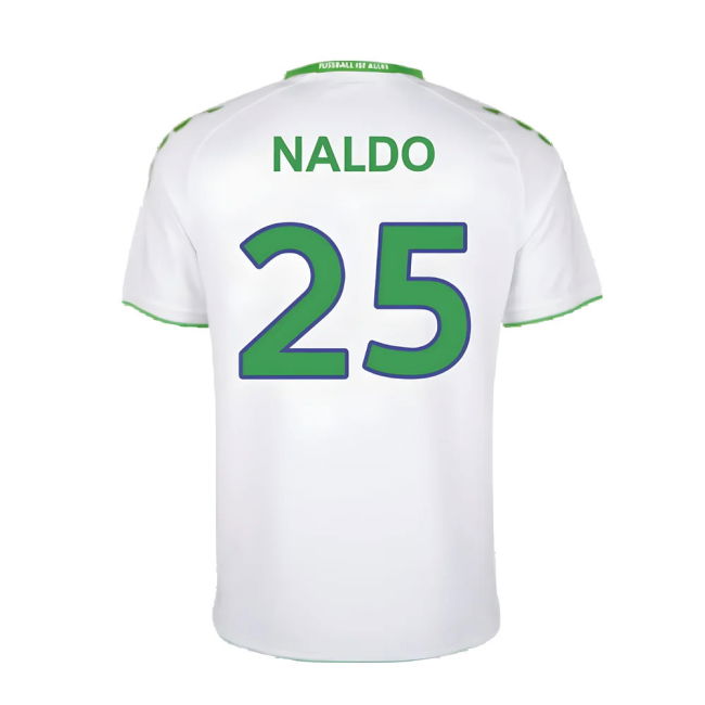 Wolfsburg 2015-16 Home Shirt ((Very Good) XXL) (Naldo 25)