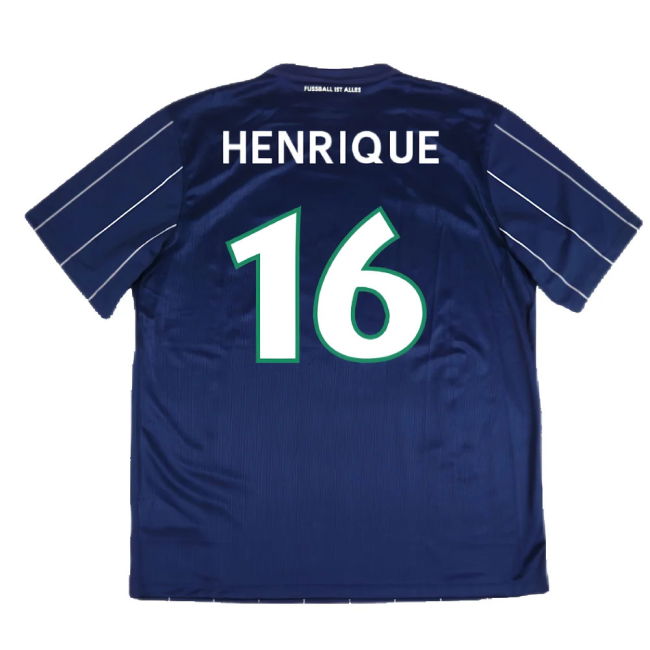 Wolfsburg 2016-17 Third Shirt ((Mint) L) (Henrique 16)