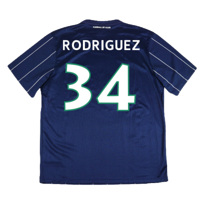 Wolfsburg 2016-17 Third Shirt ((Mint) L) (Rodriguez 34)