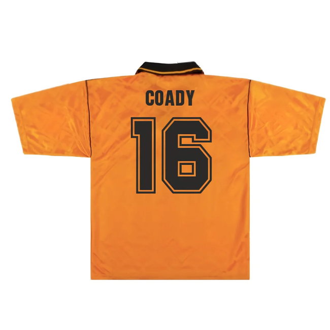 Wolves 1990-92 Home Shirt (L) (Very Good) (Coady 16)