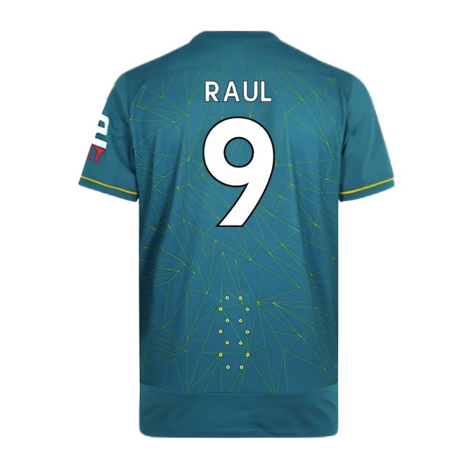Wolves 2022-23 Pro Away Shirt (Sponsorless) (XXL) (Mint) (RAUL 9)