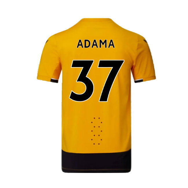 Wolves 2022-23 Pro Home Shirt (Sponsorless) (M) (Excellent) (ADAMA 37)
