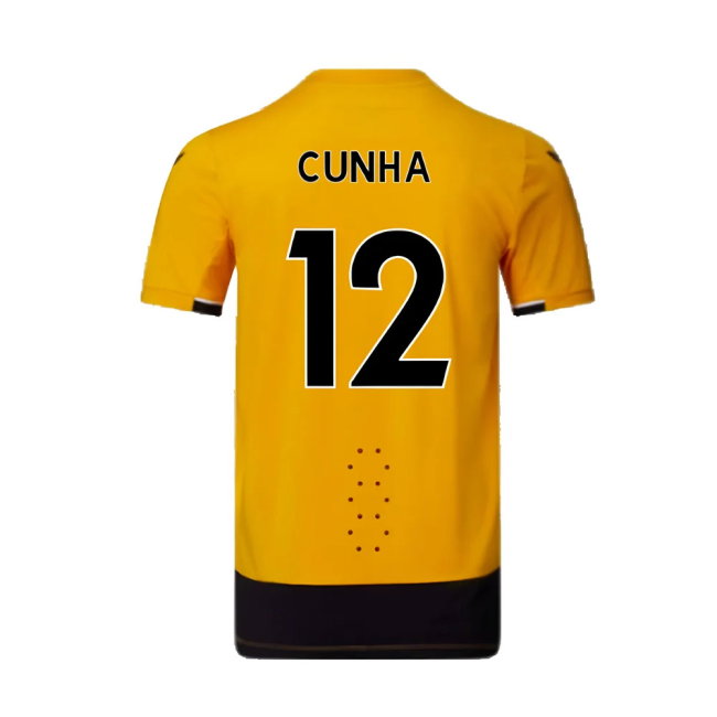Wolves 2022-23 Pro Home Shirt (Sponsorless) (M) (Excellent) (Cunha 12)