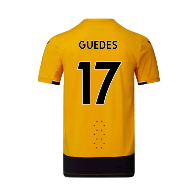 Wolves 2022-23 Pro Home Shirt (Sponsorless) (XXL) (Mint) (GUEDES 17)