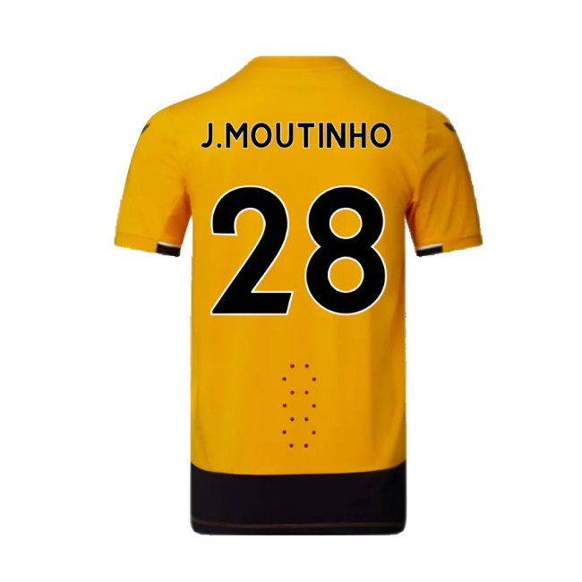 Wolves 2022-23 Pro Home Shirt (Sponsorless) (M) (Excellent) (J.MOUTINHO 28)
