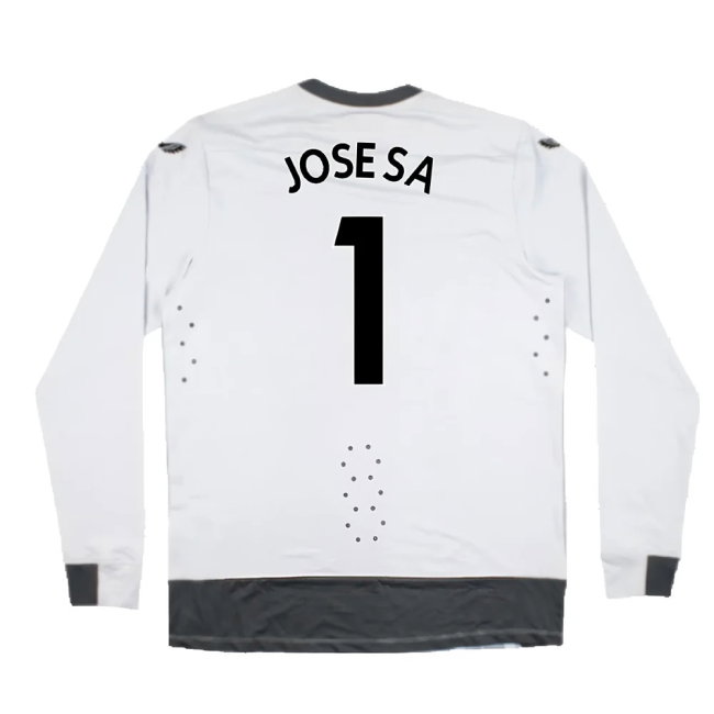 Wolves 2022-23 Pro Long Sleeve Third Shirt (Sponsorless) (S) (Mint) (Jose Sa 1)