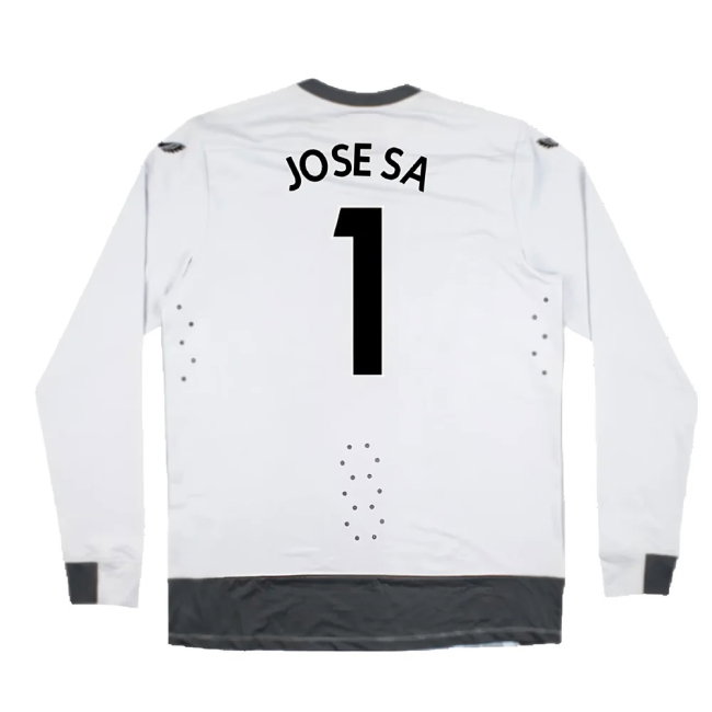 Wolves 2022-23 Pro Long Sleeve Third Shirt (Sponsorless) (XL) (Mint) (Jose Sa 1)
