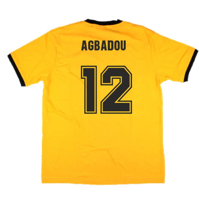 Wolves Toffs Retro Home Shirt (L) (Agbadou 12) (BNWT)