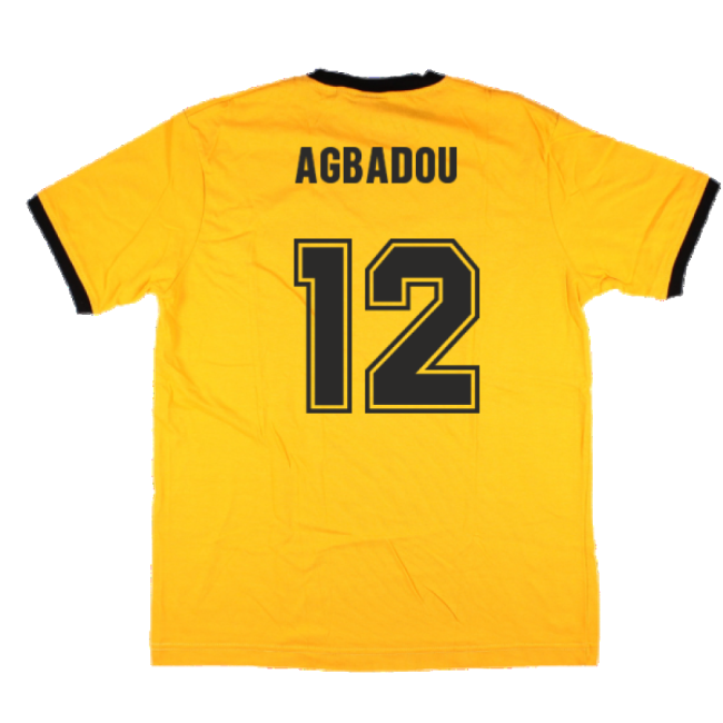 Wolves Toffs Retro Home Shirt (L) (Agbadou 12) (BNWT)