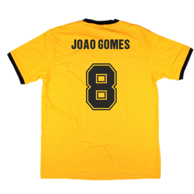Wolves Toffs Retro Home Shirt (L) (Joao Gomes 8) (BNWT)