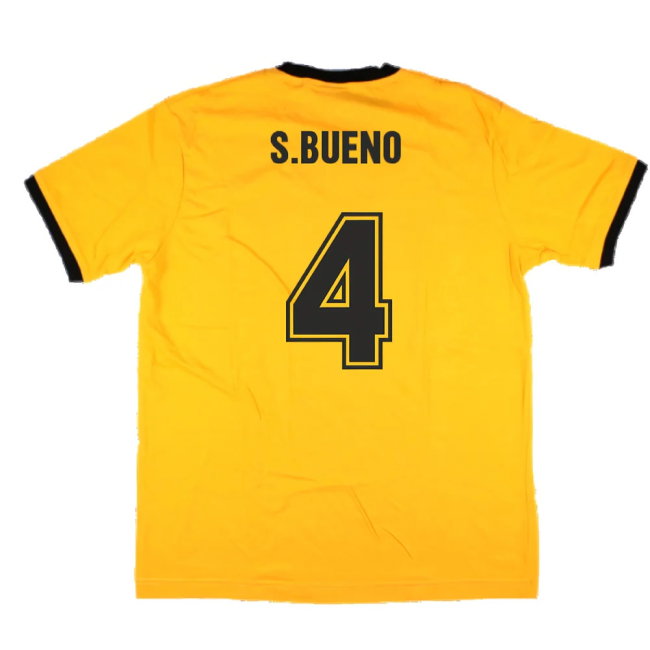 Wolves Toffs Retro Home Shirt (L) (S.Bueno 4) (BNWT)