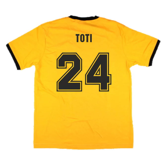 Wolves Toffs Retro Home Shirt (L) (Toti 24) (BNWT)