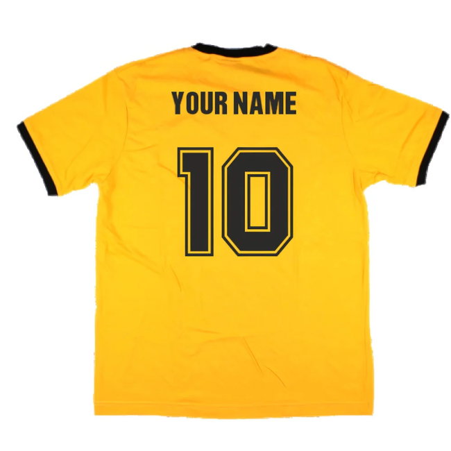 Wolves Toffs Retro Home Shirt (L) (Your Name 10) (BNWT)