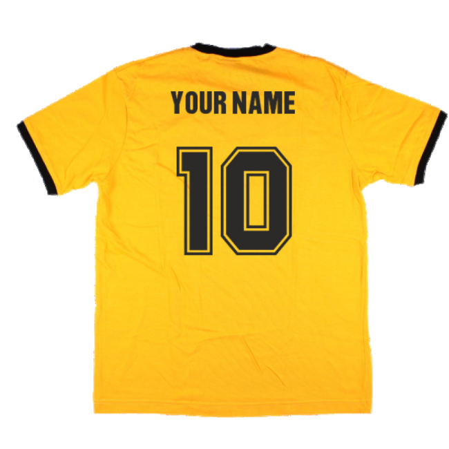 Wolves Toffs Retro Home Shirt (L) (Your Name 10) (BNWT)