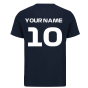 2022 Red Bull Racing Max Verstappen Graphic Tee (Navy) (Your Name)