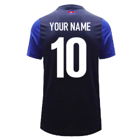 2021-2022 Cambodia Home Replica Shirt (Your Name)