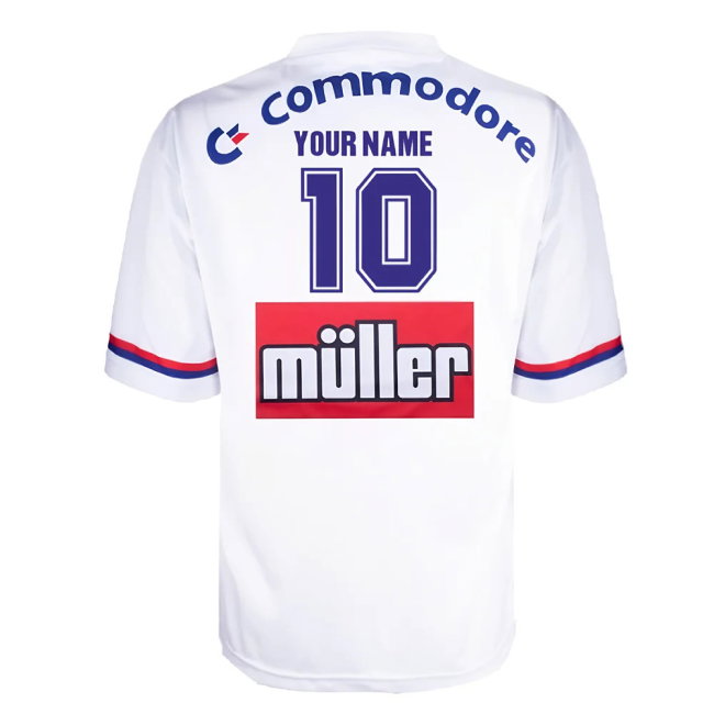 PSG 1991 Home Retro Football Shirt (Your Name)
