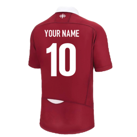 2022-2023 Georgia Rugby Home Shirt (Your Name)