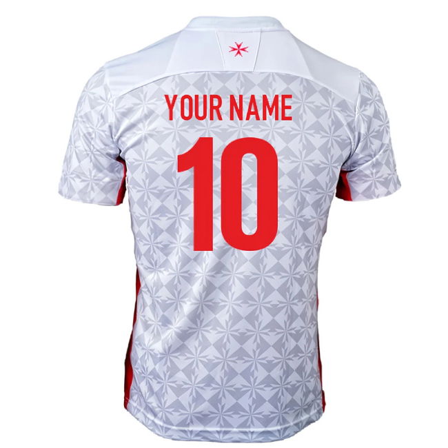 2022-2023 Malta Away Shirt (Your Name)