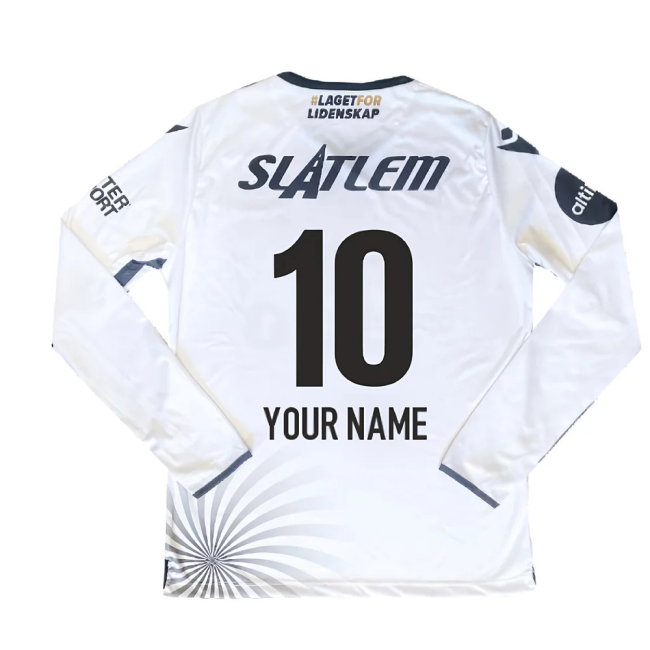 2020-2021 Kristiansund BK Away Long Sleeve Shirt (Your Name)