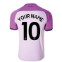 2021-2022 Newcastle Home Goalkeeper Shirt (Purple) (Your Name)
