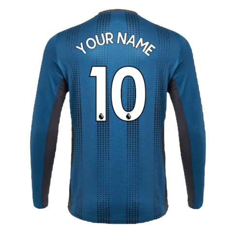 2022-2023 Newcastle Players Long Sleeve Training Tee (Ink Blue) (Your Name)