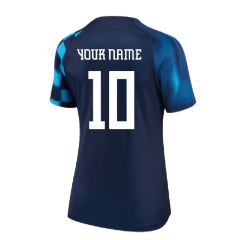 2022-2023 Croatia Away Shirt (Ladies) (Your Name)