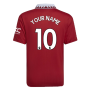 2022-2023 Man Utd Home Shirt (Kids) (Your Name)