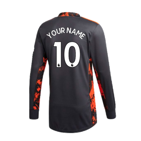 2020-2021 Man Utd Home Goalkeeper Shirt (Your Name)