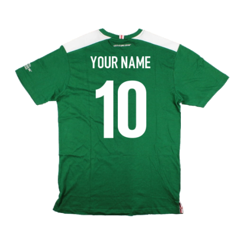 2016-2017 Northern Ireland Core Tee (Green) (Your Name)