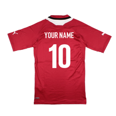 2012-2013 Egypt Home Player Issue Shirt (Your Name)