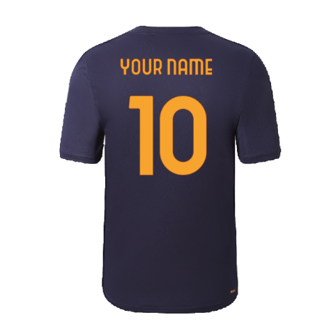 2022-2023 Roma Lightweight Jersey (Navy) (Your Name)