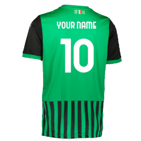 2020-2021 Sassuolo Home Shirt (Your Name)