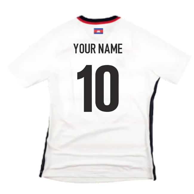 2018-2019 Cambodia Away Authentic Shirt (Your Name)