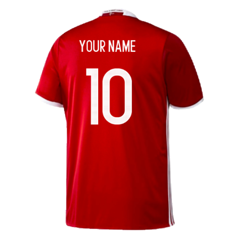 2016-2017 Denmark Home Shirt (Your Name)
