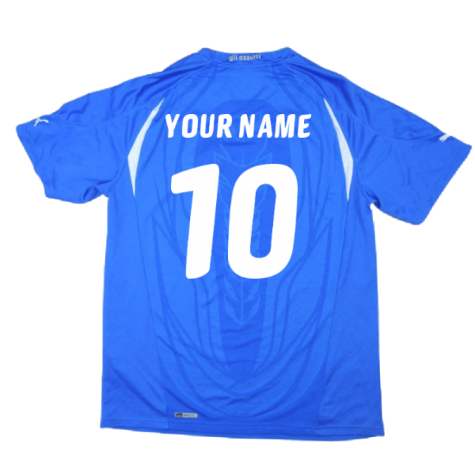 2010-2011 Italy Home Shirt (Your Name)