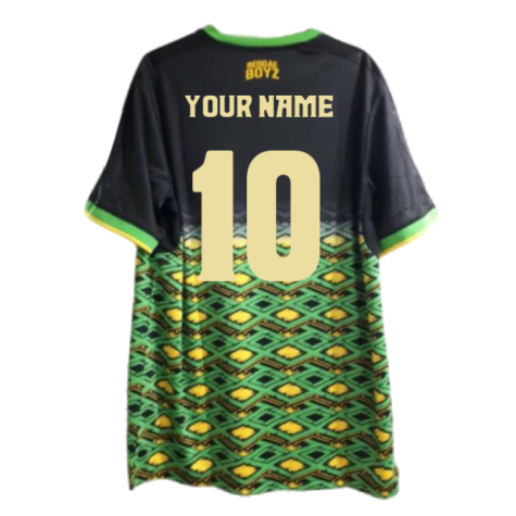 2018-2019 Jamaica Away Shirt (Your Name)