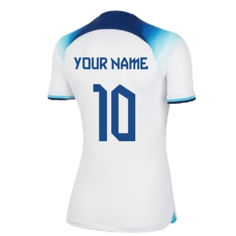 2022-2023 England Home Shirt (Ladies) (Your Name)