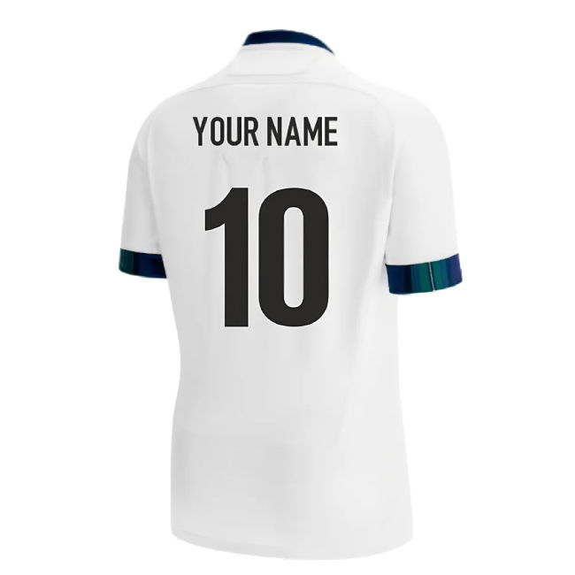 Scotland RWC 2023 Away Rugby Body Fit Shirt (Your Name)