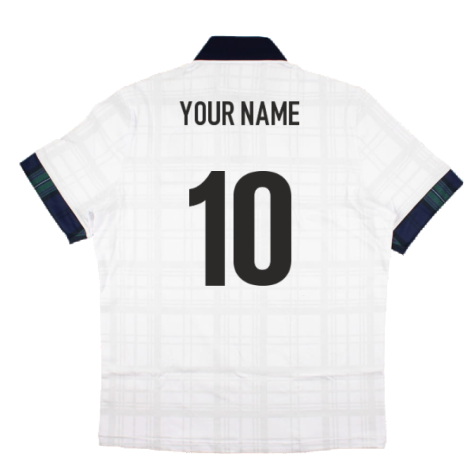 2023-2024 Scotland Away Cotton Rugby Shirt (Your Name)