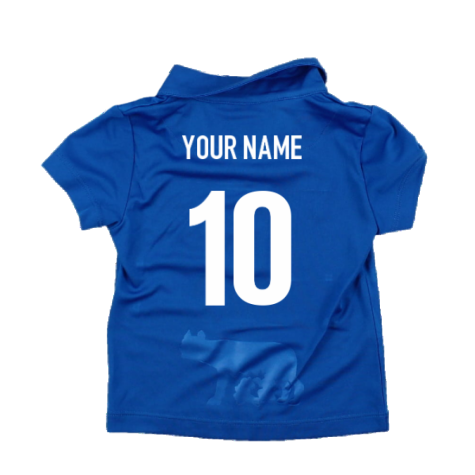 2023-2024 Italy Rugby Home Little Boys Shirt (Your Name)