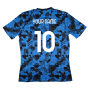 2023-2024 Atalanta Pre-Game Shirt (Blue) (Your Name)