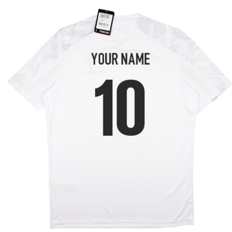 2023-2024 Samoa Rugby Poly Dry Shirt (White) (Your Name)