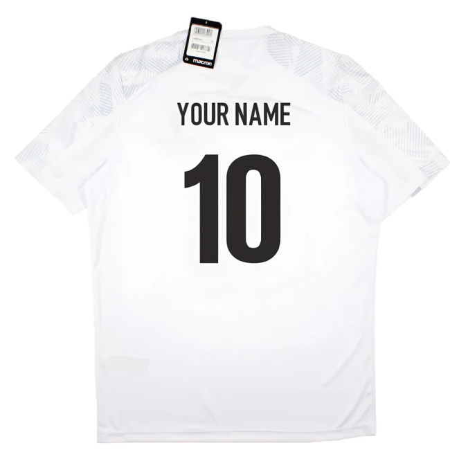 2023-2024 Samoa Rugby Poly Dry Shirt (White) (Your Name)