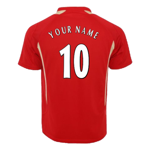 2005-2006 Liverpool Home CL Retro Shirt (Your Name)