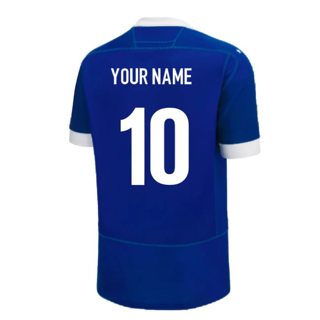 2023-2024 Samoa Home Rugby Poly Replica Shirt (Your Name)